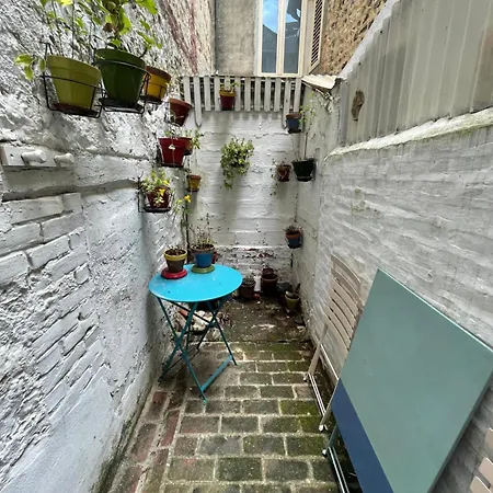 Casa de Férias Maison De Pêcheur Petite Vue Centre Village Villerville