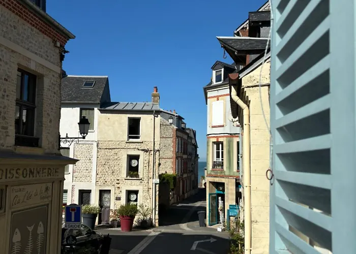 Maison De Pecheur Petite Vue Centre Village Villerville